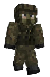 Front of Minecraft skin