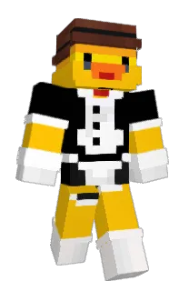 Front of Zestian's skin