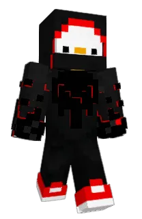 Front of Rickness's skin