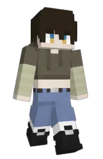 Front of FadedShade's skin