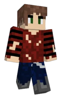 Front of Frantomassino's skin