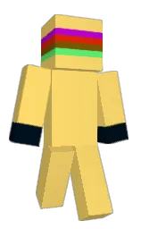 Frogo23's Minecraft skin wearing the Pan cape