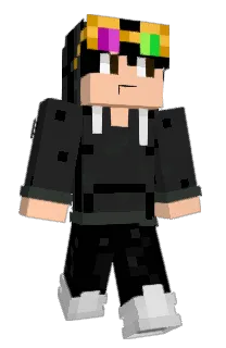 Front of EdMentally's skin