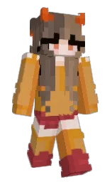 di serria and medium carmine Minecraft skin — Slim model