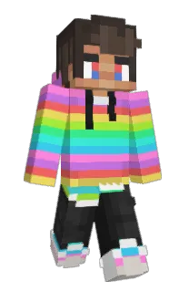 Front of Specket's skin