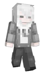 wild sand and dusty gray Minecraft skin — Slim model