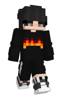 Front of Dakyuu's skin