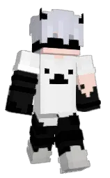 black and gallery Minecraft skin — Classic model