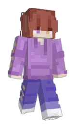 Macemby's Minecraft skin wearing the Aurora cape