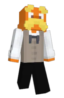 Front of Kuptik's skin