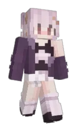 __sai's Minecraft skin wearing the Aurora cape