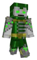 dark fern and deep forest green Minecraft skin — Classic model — first worn by EzPz8894