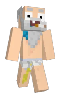 Front of Minecraft skin