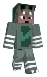 HajimeBan's Minecraft skin wearing the Yearn cape