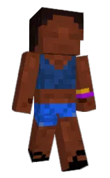 Slim Minecraft skin