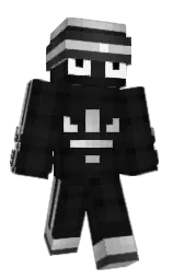 ElementDreamZ's Minecraft skin wearing the Migrator cape