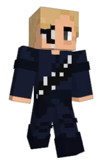 Front of Blackenblade's skin