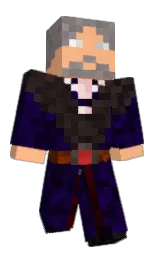 Grubert0's Minecraft skin wearing the Migrator cape