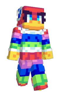 Front of Ligdaga's skin