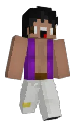 fillanzo's Minecraft skin wearing the Purple Heart cape