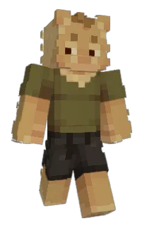 Front of SableTV's skin