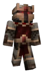 Dafone's Minecraft skin wearing the Migrator cape