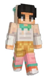 Slim Minecraft skin