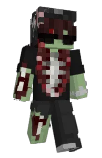 Front of Kosatka's skin