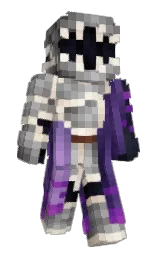sooperdooperfuzz's Minecraft skin wearing the Common cape
