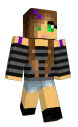 cod gray and macaroni and cheese Minecraft skin — Classic model