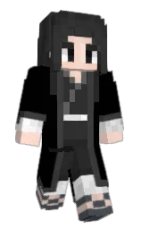 black and mine shaft Minecraft skin — Slim model — first worn by Shichn