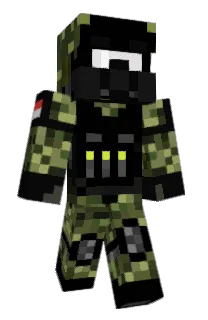 Front of Minecraft skin