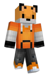 Front of RokaCraft's skin