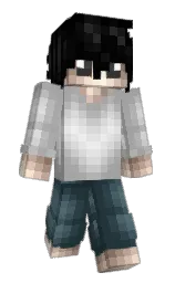 GuardianBlazeMC's Minecraft skin wearing the Builder cape