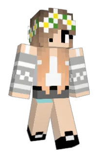 Front of Minecraft skin