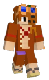 oregon and rich gold Minecraft skin — Classic model — first worn by Kid_lol