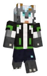 silence_fox_sky9's Minecraft skin wearing the 15th Anniversary cape