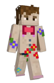 Front of Devomage's skin