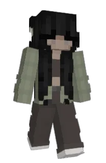 Front of siarra's skin