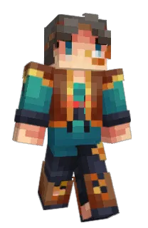 Front of onederful's skin