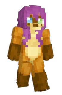 Front of QueenSmolder's skin