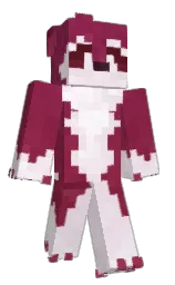 Quinro's Minecraft skin wearing the Twisted cape