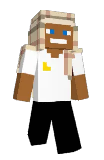 Front of Minecraft skin