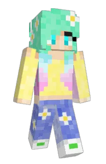 Front of MONISUPERCUTE's skin