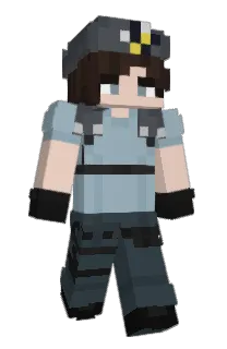 Front of schooper's skin