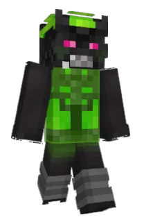 Front of daemonshank's skin