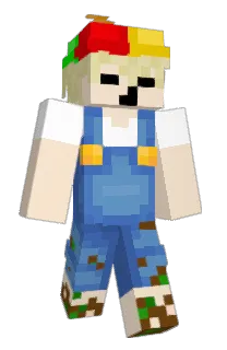 Front of Lospo's skin
