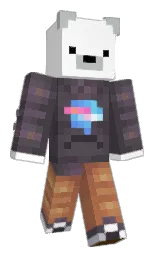 MrGuava's Minecraft skin wearing the Copper cape