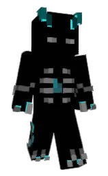 Gh0sh_'s Minecraft skin wearing the Twisted cape