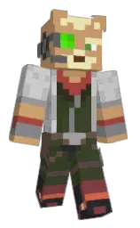 Noebzz's Minecraft skin wearing the Migrator cape